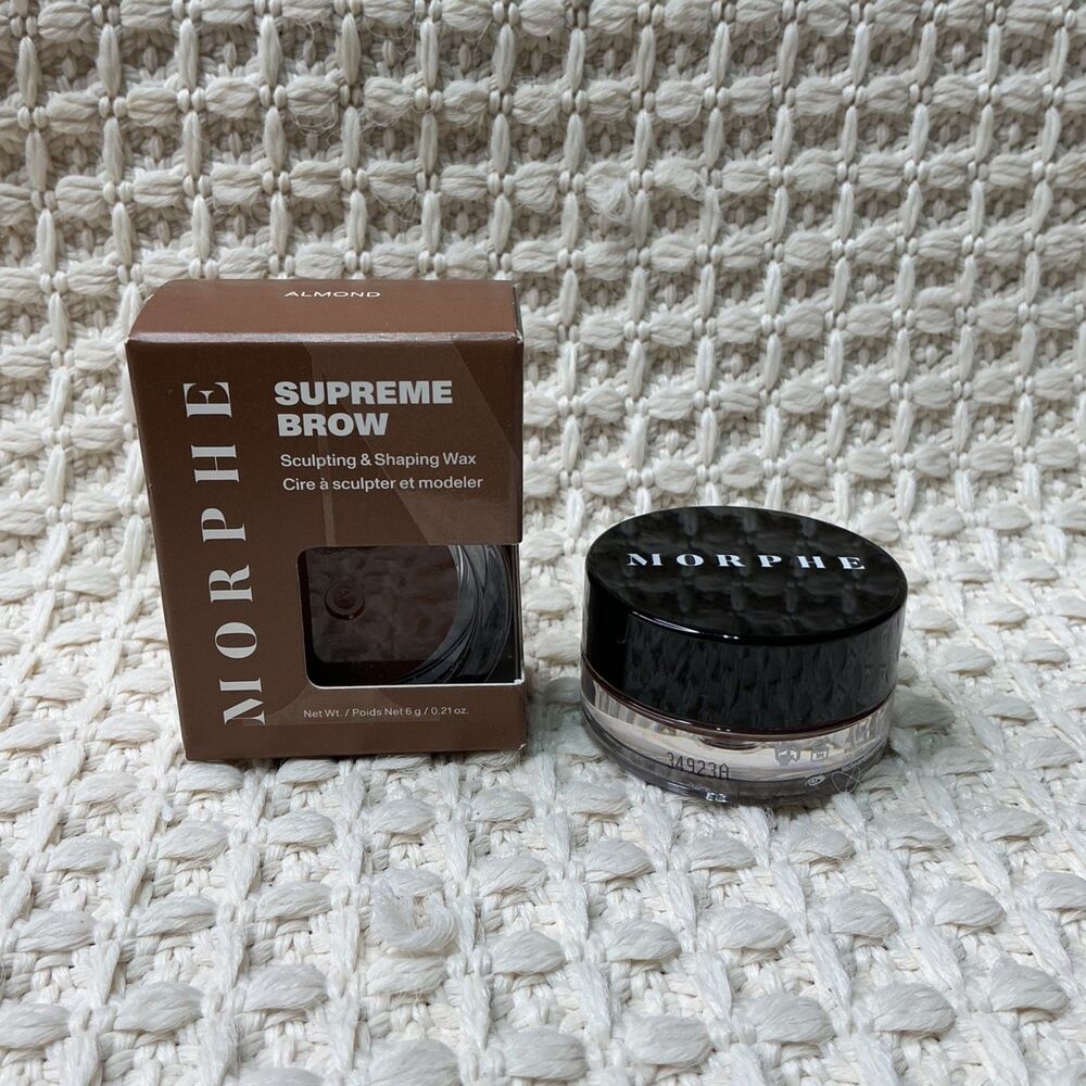 Morphe Supreme Brow Sculpting & Shaping Wax Almond 6g Long-Lasting